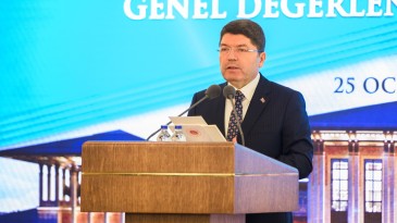 ADALET BAKANI YILMAZ TUNÇ, ‘YENİ ANAYASA GENEL DEĞERLENDİRME ÇALIŞTAYI’NDA KONUŞTU