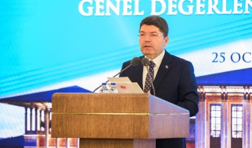 ADALET BAKANI YILMAZ TUNÇ, ‘YENİ ANAYASA GENEL DEĞERLENDİRME ÇALIŞTAYI’NDA KONUŞTU